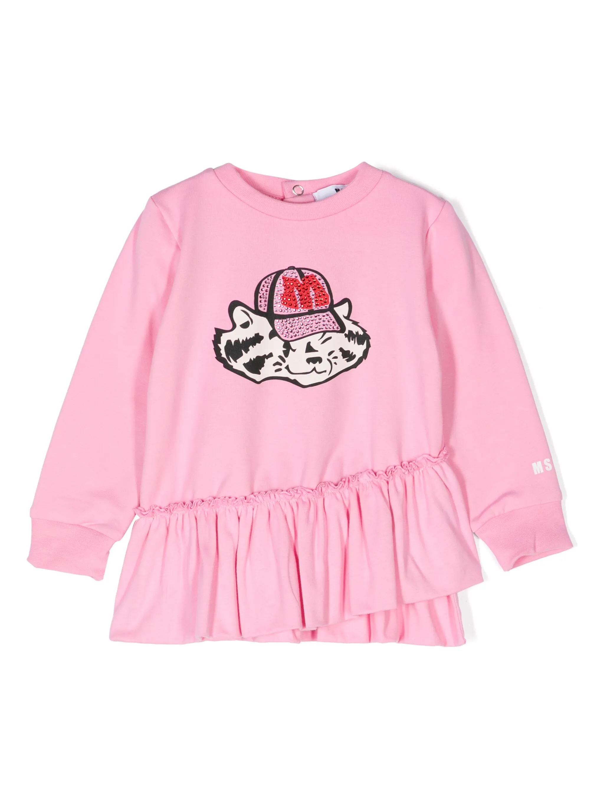 Платье с логотипом Msgm Kids, розовый
Платье с логотипом Msgm Kids, розовый