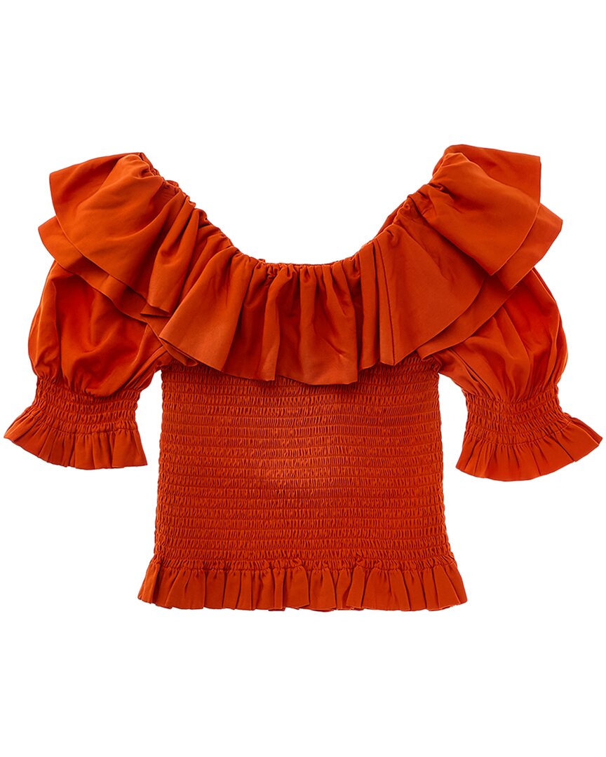 Хабитуал топ со сборками Habitual, оранжевый
Хабитуал топ со сборками Habitual, оранжевый