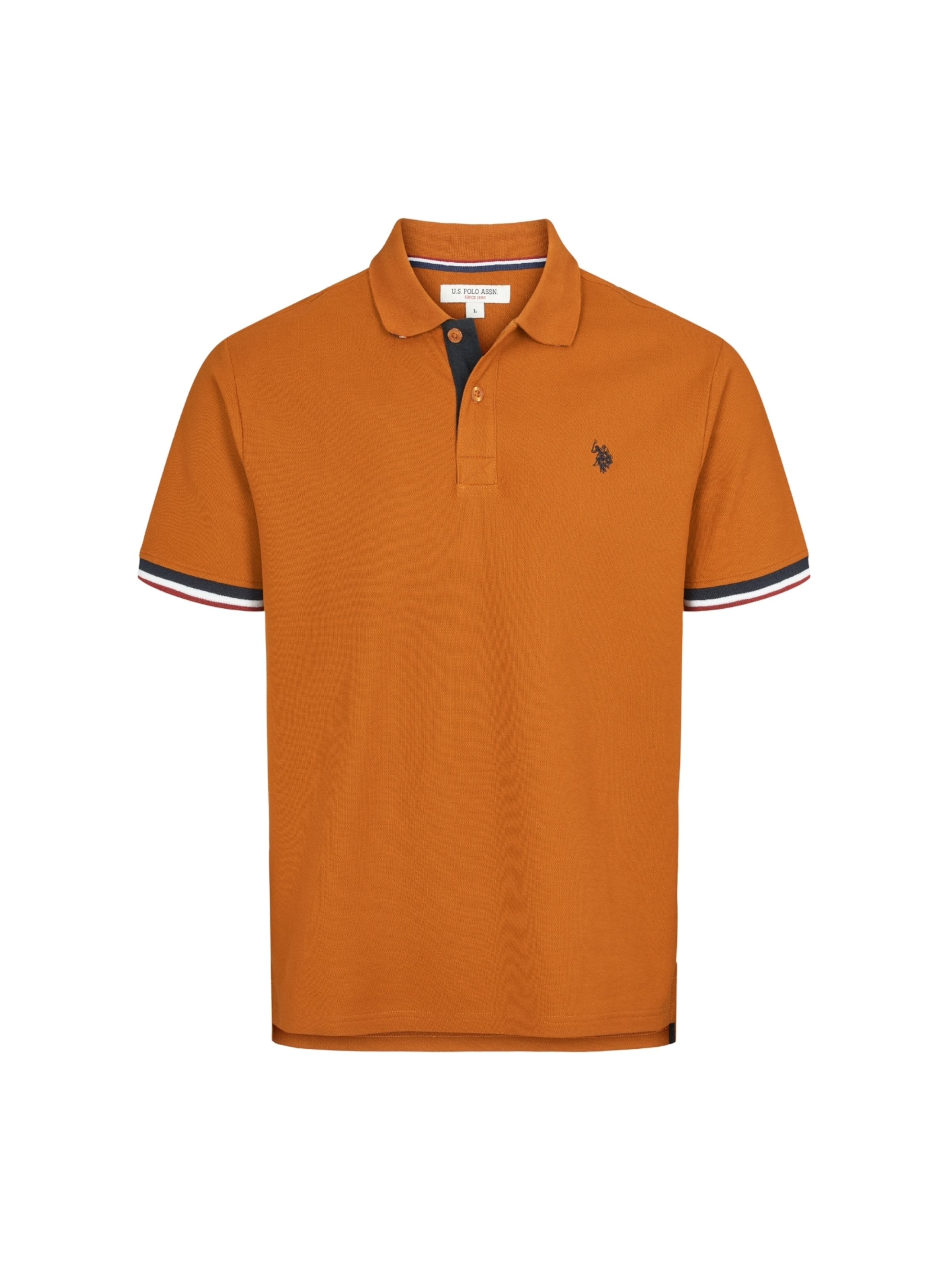 U.S. POLO ASSN. Футболка 'UMNis' в оранжевом цвете
U.S. POLO ASSN. Футболка 'UMNis' в оранжевом цвете