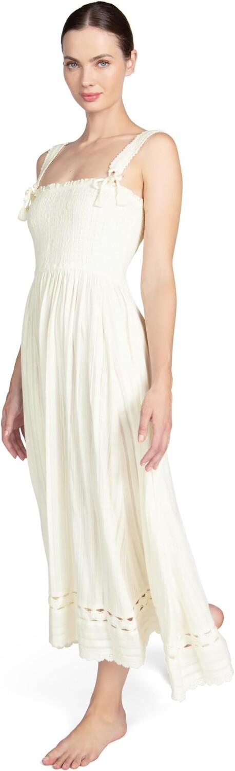 Платье Robin Piccone Jo Smocked Long Dress, экрю
Платье Robin Piccone Jo Smocked Long Dress, экрю