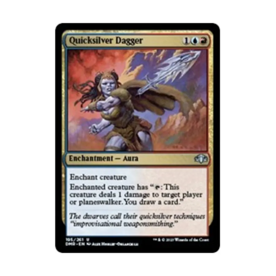 CCG Ртутный кинжал (U), MTG - Dominaria Remastered
CCG Ртутный кинжал (U), MTG - Dominaria Remastered