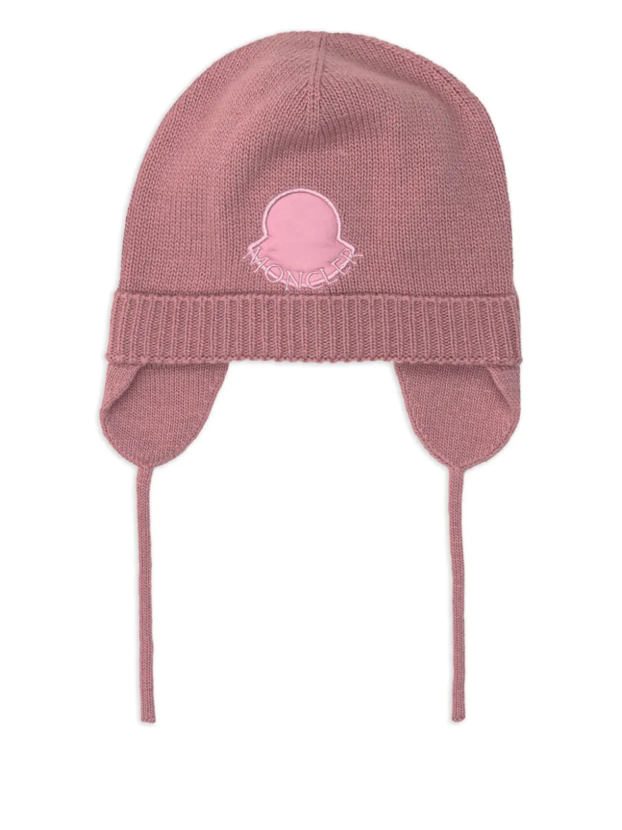 Вязаная шапка Moncler Enfant, розовый 
Вязаная шапка Moncler Enfant, розовый