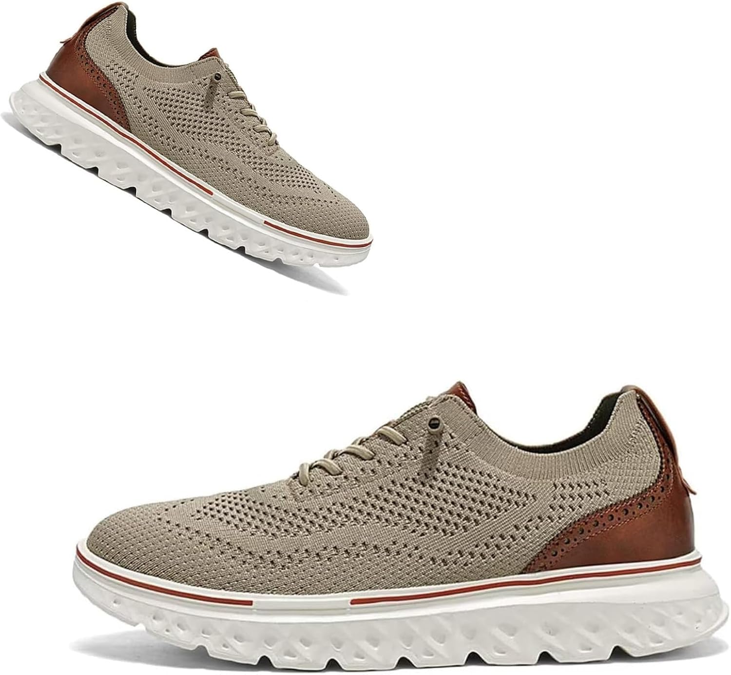 Мужские слипоны оксфорды без шнурков, ультракомфортная обувь из вязаной ткани, легкие повседневные кроссовки для прогулок, удобные классические туфли, сетчатая обувь для работы и повседневной носки Yueliang, хаки
Мужские слипоны оксфорды без шнурков, ультракомфортная обувь из вязаной ткани, легкие повседневные кроссовки для прогулок, удобные классические туфли, сетчатая обувь для работы и повседневной носки Yueliang, хаки