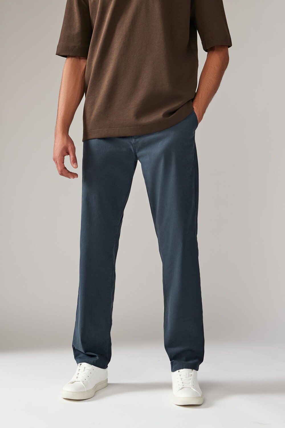 Брюки чиносы стрейч Next, серый
Брюки чиносы стрейч Next, серый