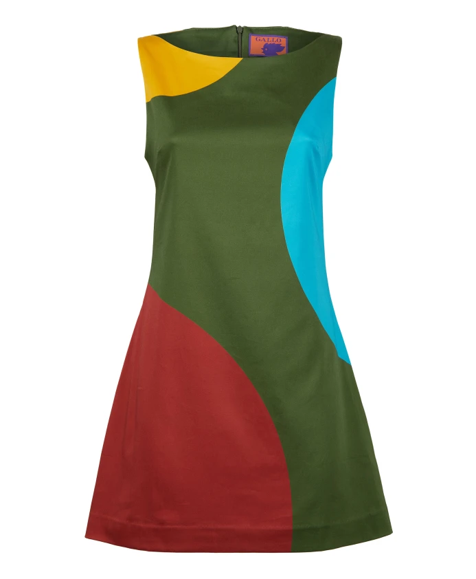 Короткое платье без рукавов Gallo, мультиколор
Короткое платье без рукавов Gallo, мультиколор