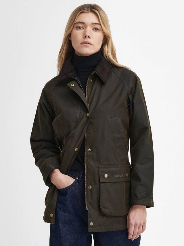 Куртка с подкладкой в клетку и воротником Barbour
Куртка с подкладкой в клетку и воротником Barbour