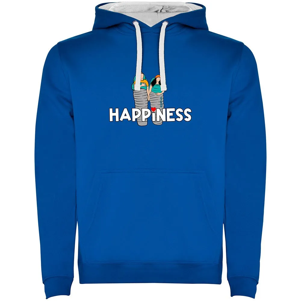 Худи Kruskis Happiness Two-Colour, синий 
Худи Kruskis Happiness Two-Colour, синий