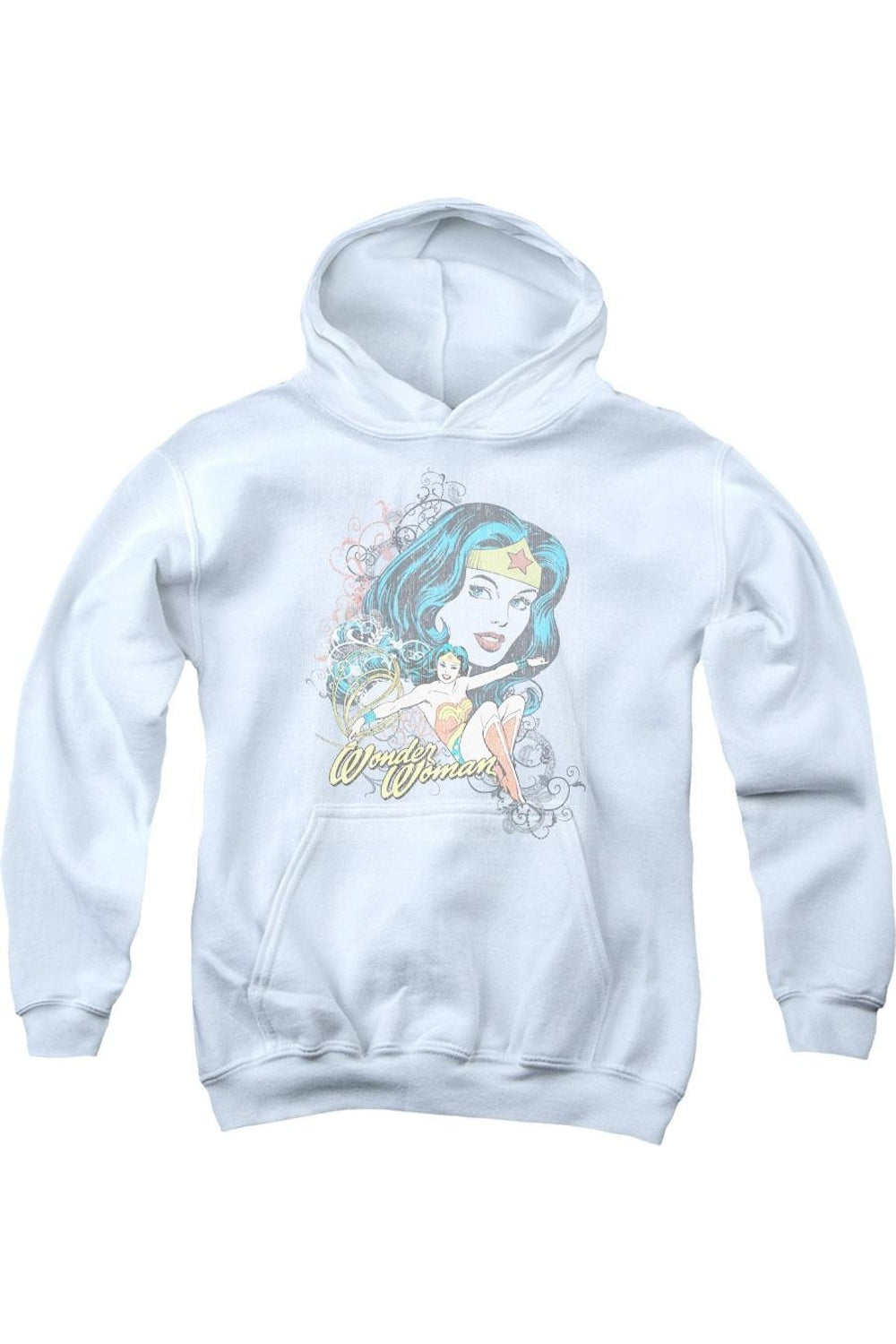 Толстовка с капюшоном Wonder Woman Scroll Youth от DC Comics Gildan, белый
Толстовка с капюшоном Wonder Woman Scroll Youth от DC Comics Gildan, белый