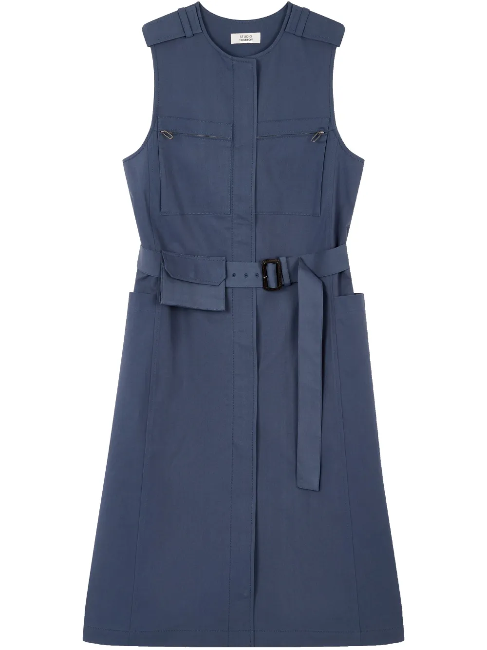 Многослойное платье миди без рукавов STUDIO TOMBOY, синий
Многослойное платье миди без рукавов STUDIO TOMBOY, синий