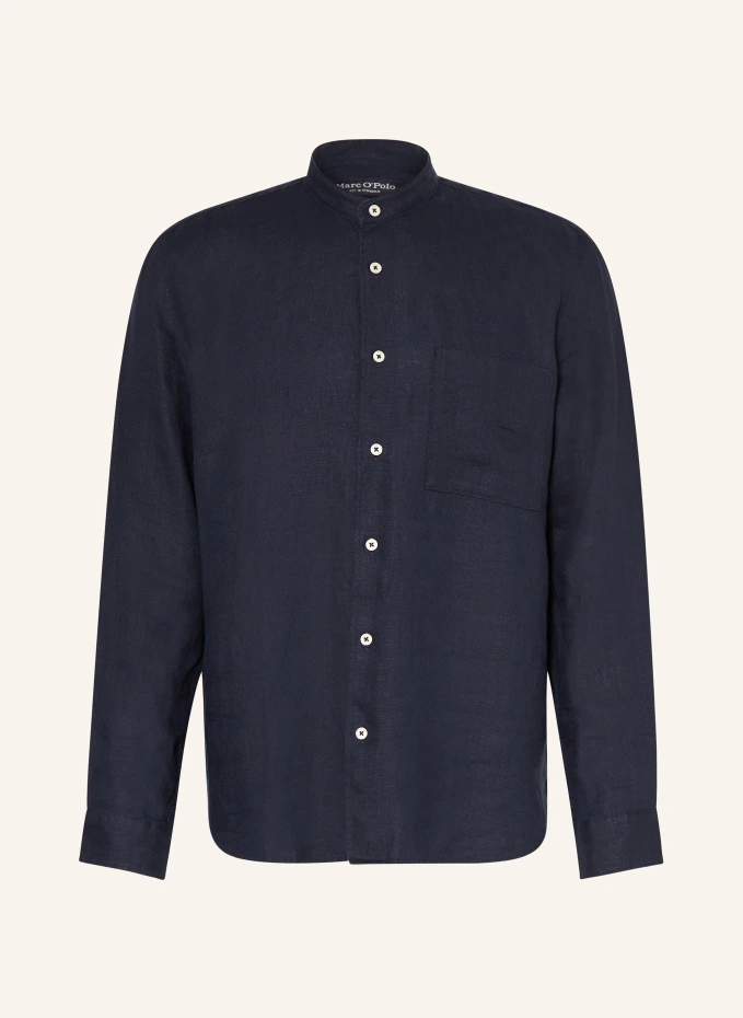 Льняная рубашка классического кроя с воротником-стойкой Marc O'Polo, синий
Льняная рубашка классического кроя с воротником-стойкой Marc O'Polo, синий