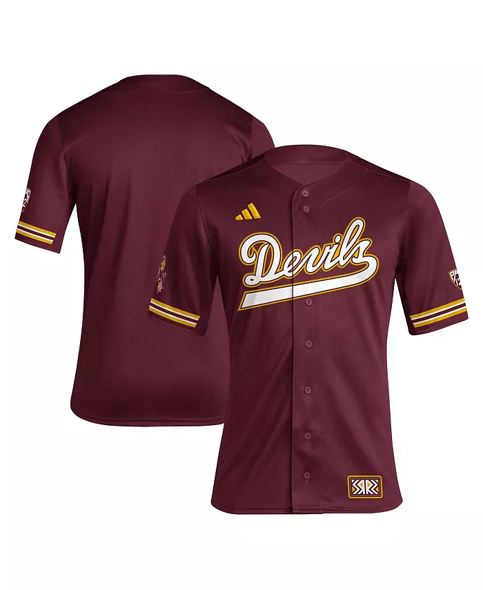 Мужская бордовая бейсбольная джерси Arizona State Sun Devils Reverse Retro Replica adidas
Мужская бордовая бейсбольная джерси Arizona State Sun Devils Reverse Retro Replica adidas