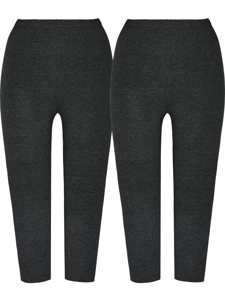 Леггинсы-капри из одинарного джерси в упаковке 2 шт., цвет антрацитовый меланж REDBEST
Леггинсы-капри из одинарного джерси в упаковке 2 шт., цвет антрацитовый меланж REDBEST