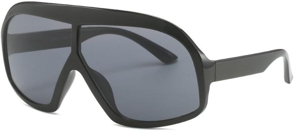 Большие панк-солнцезащитные очки для женщин и мужчин, роскошные защитные очки-щитки, винтажные солнцезащитные очки для активного отдыха, защита от УФ-излучения UV400 TKKTLLT, Black-black
Большие панк-солнцезащитные очки для женщин и мужчин, роскошные защитные очки-щитки, винтажные солнцезащитные очки для активного отдыха, защита от УФ-излучения UV400 TKKTLLT, Black-black