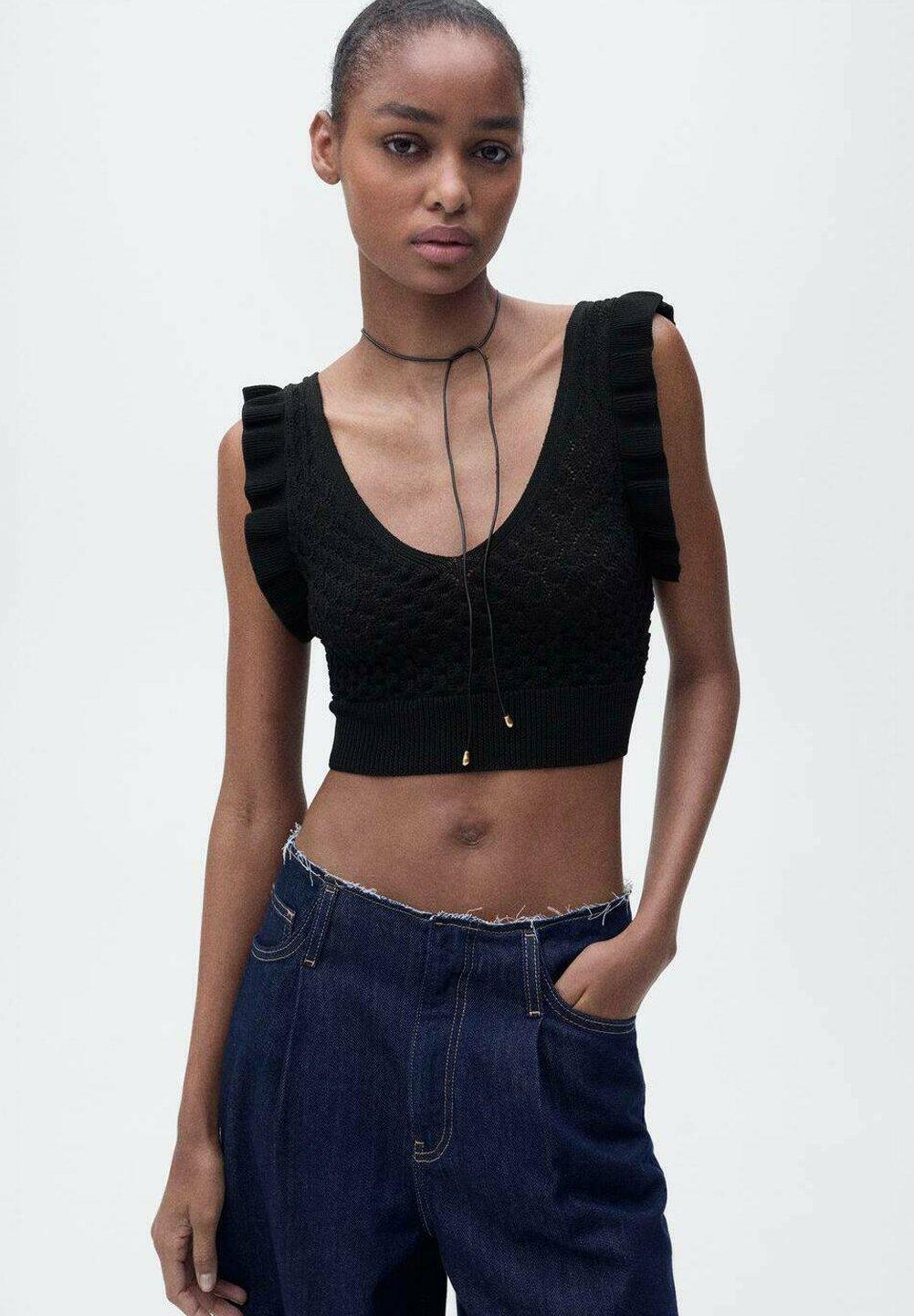 Топ REPIPI - Blouse Mango, черный
Топ REPIPI - Blouse Mango, черный