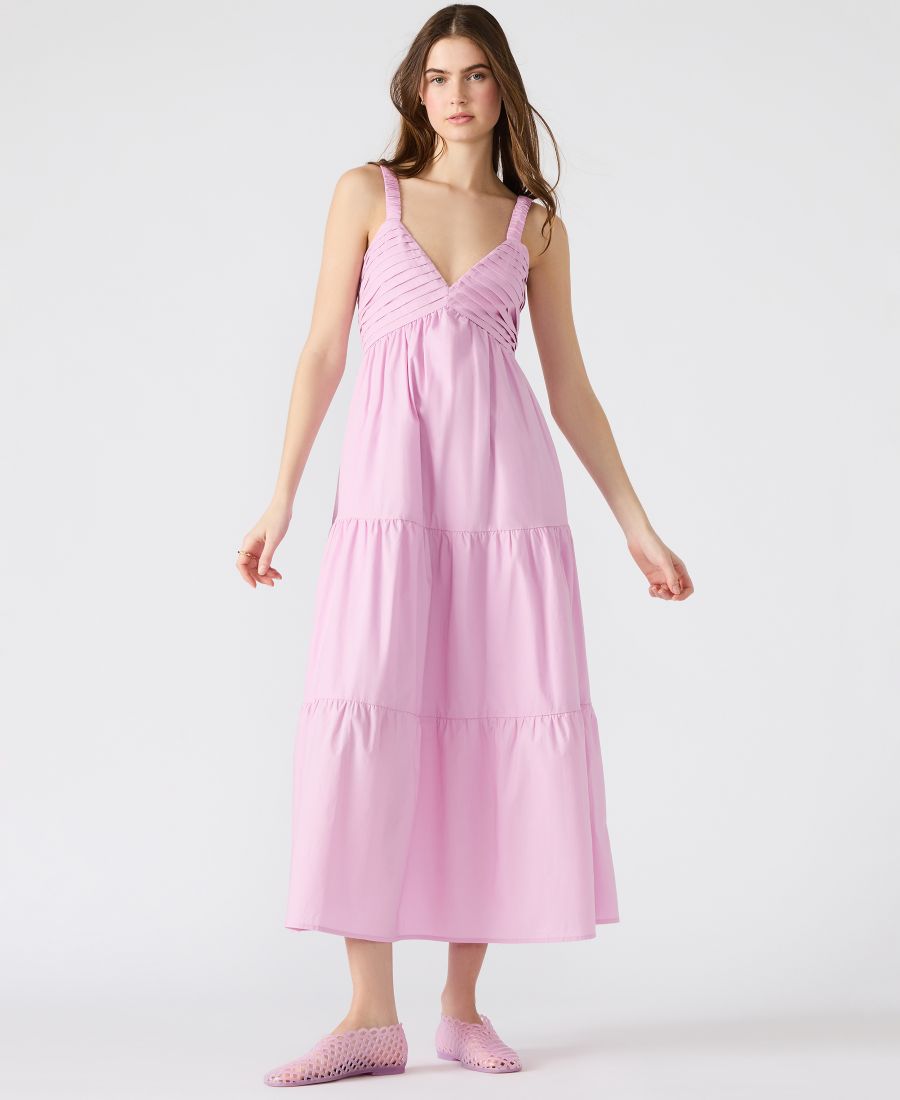 Женское многоярусное макси-платье Eliora Steve Madden, Pale Mauve
Женское многоярусное макси-платье Eliora Steve Madden, Pale Mauve