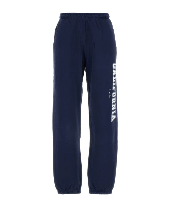 Хлопковые спортивные штаны Sporty & Rich, синий
Хлопковые спортивные штаны Sporty & Rich, синий