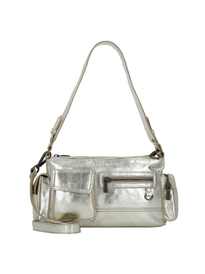 Сумка через плечо Hawley Glam, кожа, 25 см, золотого цвета Cowboysbag
Сумка через плечо Hawley Glam, кожа, 25 см, золотого цвета Cowboysbag