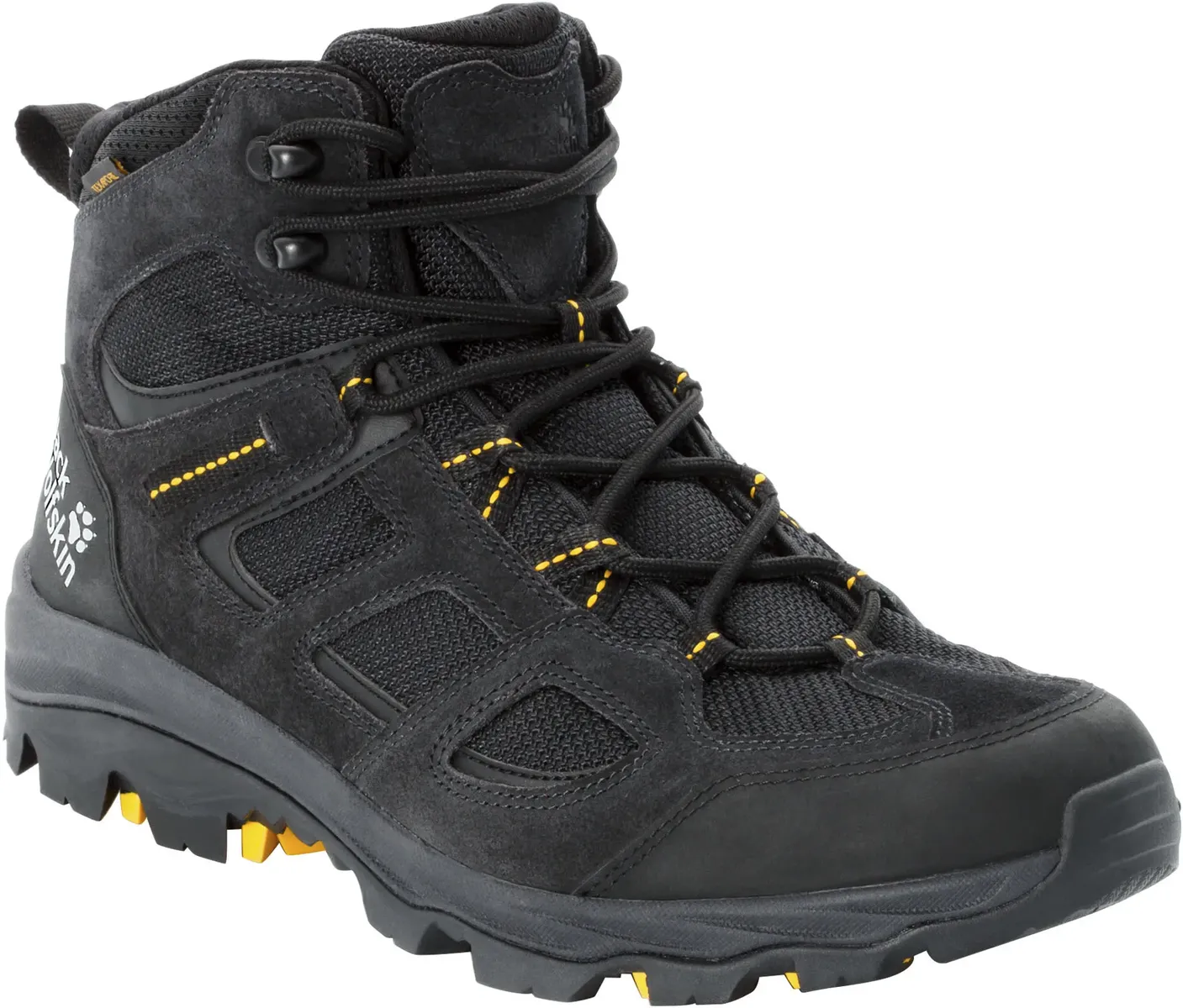 Кроссовки Jack Wolfskin "VOJO 3 TEXAPORE MID M", водонепроницаемые, желтый
Кроссовки Jack Wolfskin "VOJO 3 TEXAPORE MID M", водонепроницаемые, желтый