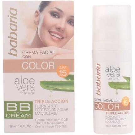 Увлажняющий крем для лица с алоэ и SPF 15 – 50 мл. Babaria
Увлажняющий крем для лица с алоэ и SPF 15 – 50 мл. Babaria