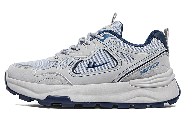 Студенческие платформенные массивные кроссовки Warrior легкие и дышащие низкие повседневные туфли мужские серо-голубые
Студенческие платформенные массивные кроссовки Warrior легкие и дышащие низкие повседневные туфли мужские серо-голубые