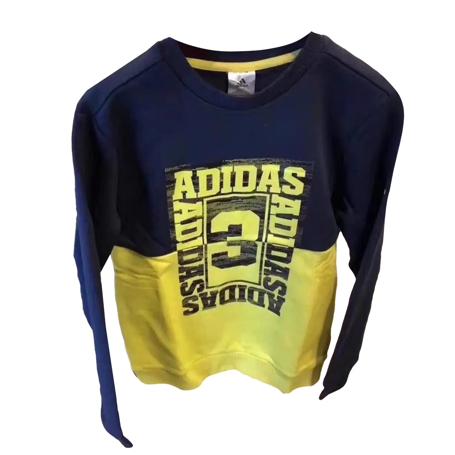 Детский свитшот Adidas, желтый/темно-синий
Детский свитшот Adidas, желтый/темно-синий