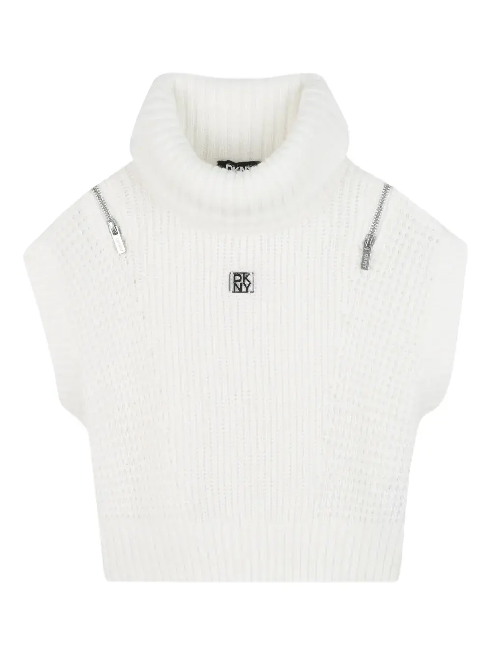 Свитер с высоким воротником на молнии Dkny Kids, белый
Свитер с высоким воротником на молнии Dkny Kids, белый