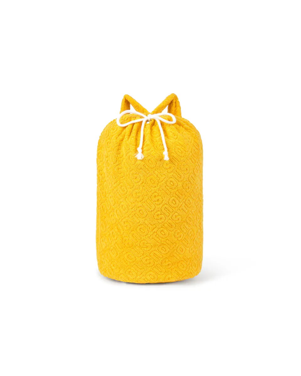 Детская пляжная сумка из хлопковой махры с логотипом TOUS, жёлтый
Детская пляжная сумка из хлопковой махры с логотипом TOUS, жёлтый