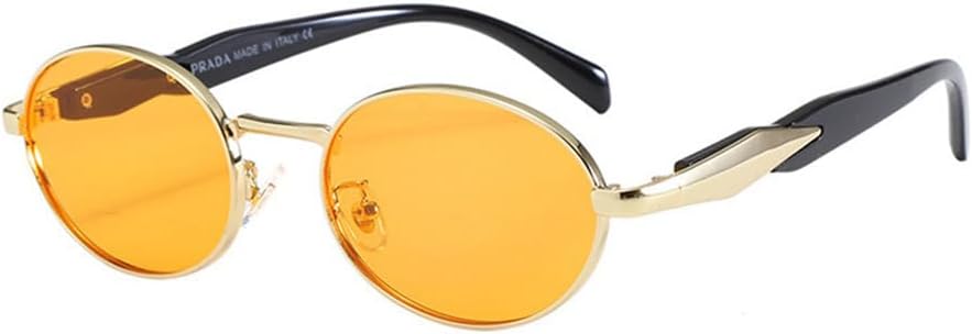 Металлические овальные солнцезащитные очки в стиле панк для мужчин и женщин - защита от УФ-излучения UV400 - ретро-стиль - легкие, подходят для бега и занятий спортом на открытом воздухе UYPTK, Gd-yw
Металлические овальные солнцезащитные очки в стиле панк для мужчин и женщин - защита от УФ-излучения UV400 - ретро-стиль - легкие, подходят для бега и занятий спортом на открытом воздухе UYPTK, Gd-yw