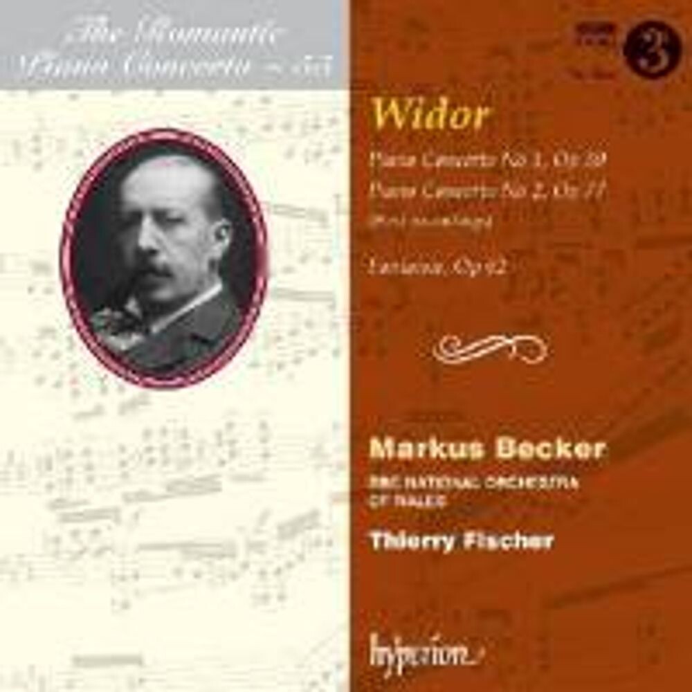Диск CD Widor: Piano Concerto Nos. 1 & 2 / Fantaisie - Charles-Marie Widor, Markus Becker, Thierry Fischer, BBC National Orchestra Of Wales
Диск CD Widor: Piano Concerto Nos. 1 & 2 / Fantaisie - Charles-Marie Widor, Markus Becker, Thierry Fischer, BBC National Orchestra Of Wales
