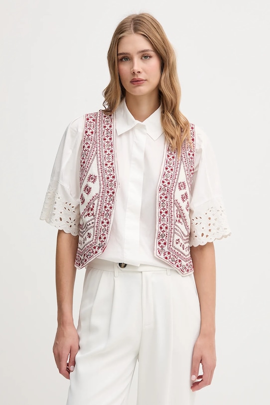 Жилет из льняной смеси Hoss Intropia, бордовый
Жилет из льняной смеси Hoss Intropia, бордовый