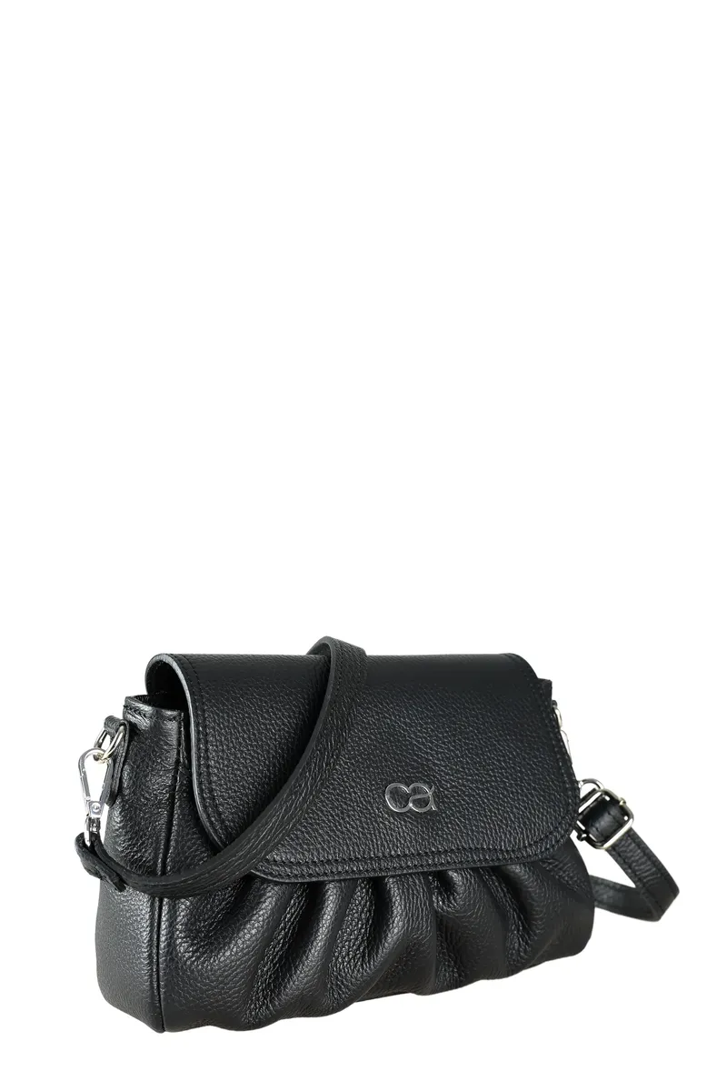 Сумка через плечо COLLEZIONE ALESSANDRO "Sharpei" из мягкой кожи, черный
Сумка через плечо COLLEZIONE ALESSANDRO "Sharpei" из мягкой кожи, черный