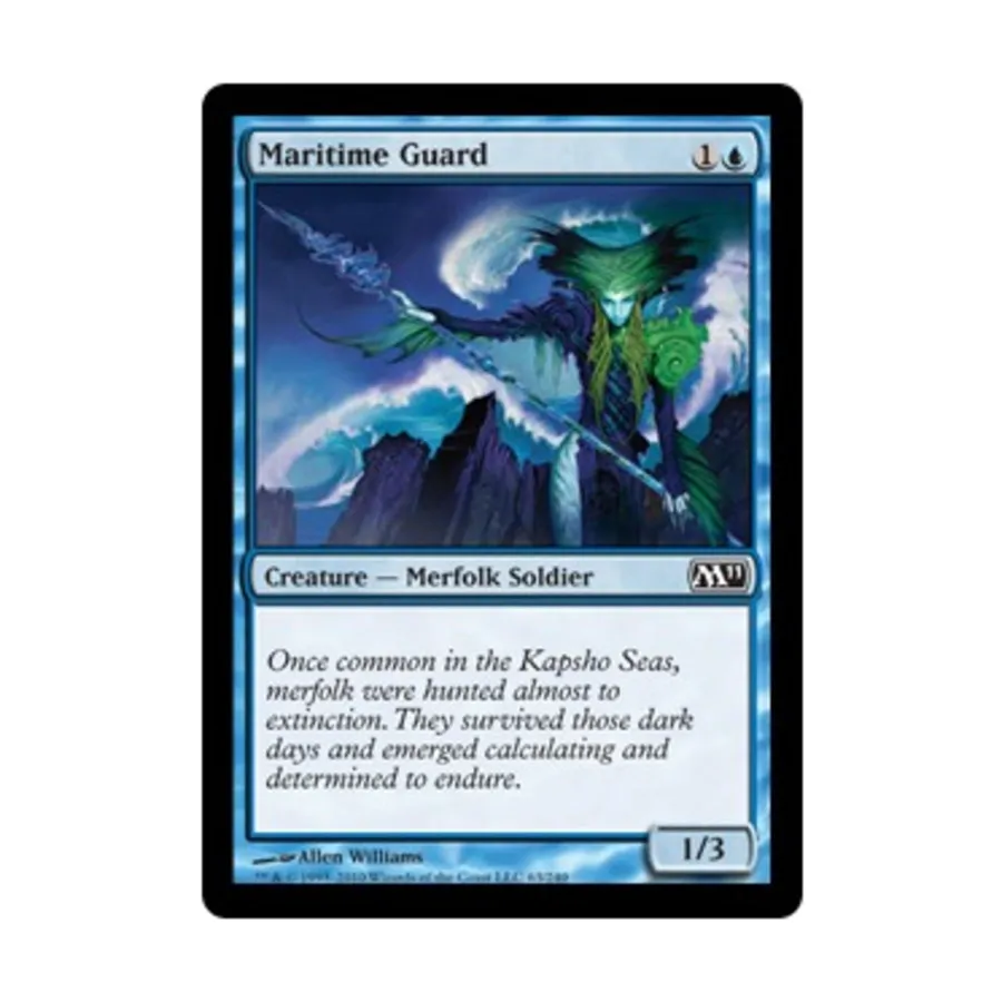 CCG Морская гвардия (C) (Рольга), MTG - Magic 2011
CCG Морская гвардия (C) (Рольга), MTG - Magic 2011