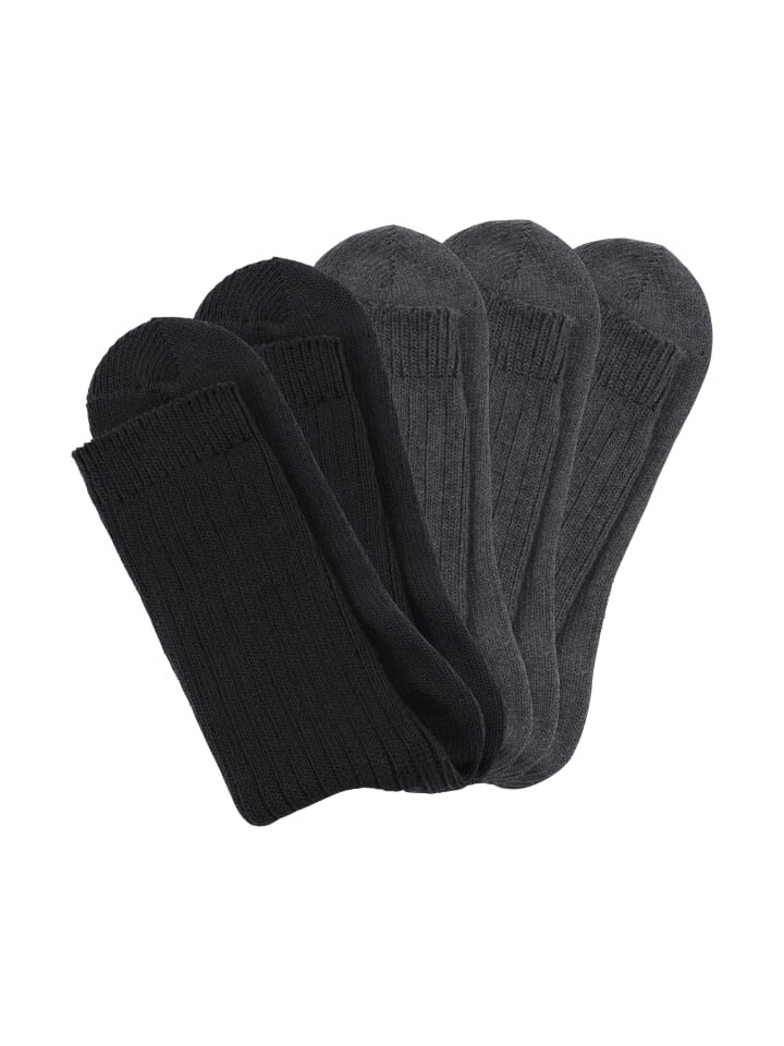 Носки H.I.S, цвет 2x schwarz, 3x anthrazit meliert
Носки H.I.S, цвет 2x schwarz, 3x anthrazit meliert