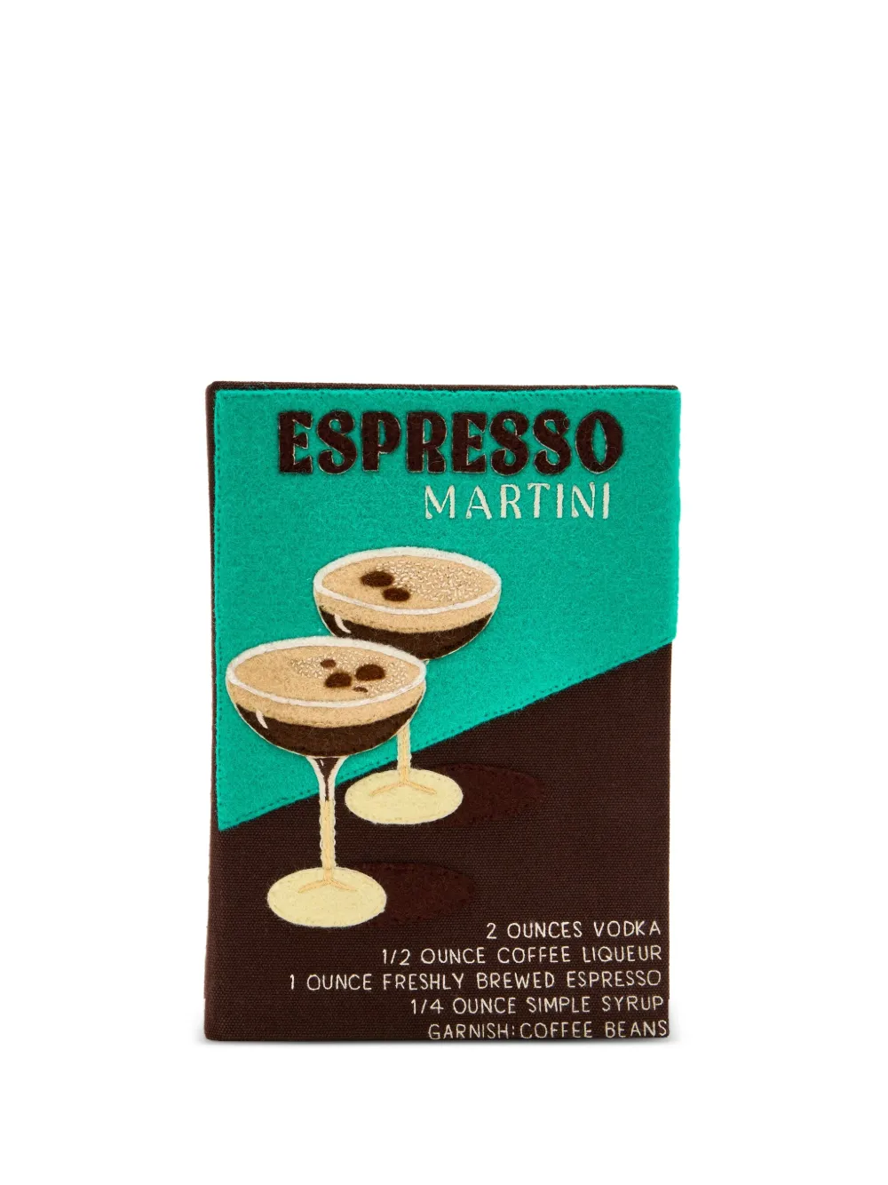 Сумка-клатч с украшением в виде мартини Olympia Le-Tan, коричневый
Сумка-клатч с украшением в виде мартини Olympia Le-Tan, коричневый