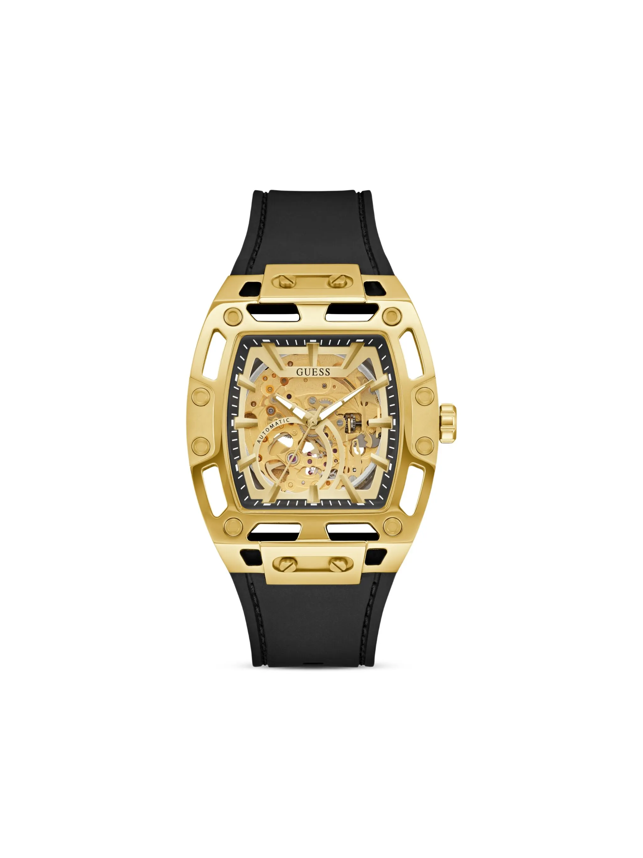 Наручные часы Skeleton Automatic 44 мм Guess Usa, золотистый
Наручные часы Skeleton Automatic 44 мм Guess Usa, золотистый