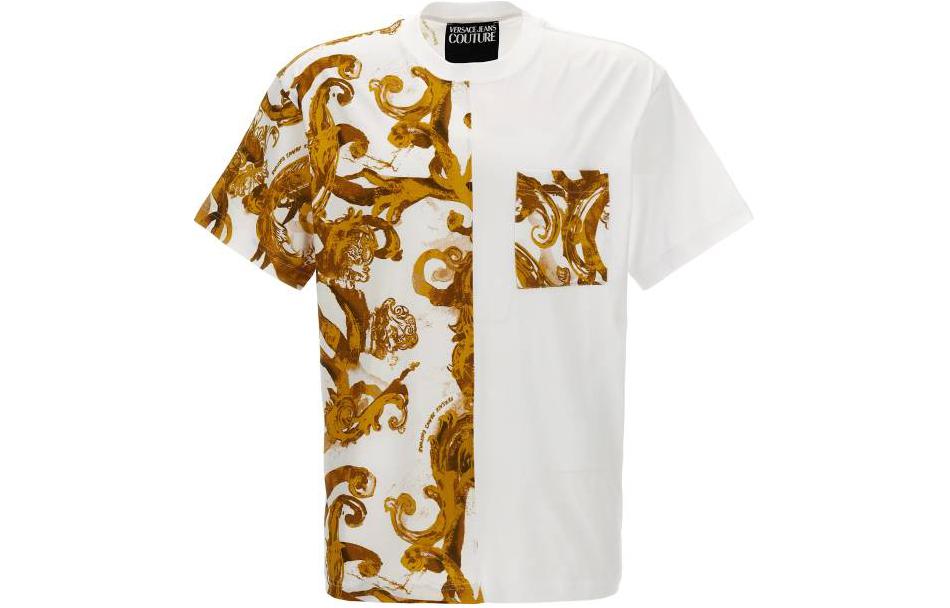 Футболка Couture Baroque с принтом VERSACE JEANS, белый
Футболка Couture Baroque с принтом VERSACE JEANS, белый