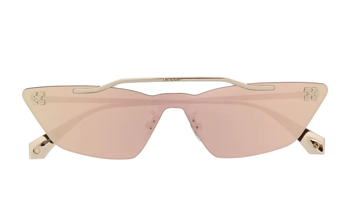 OFF WHITE очки солнцезащитные металлическая маска геометрическая оправа OFF-WHITE, золотой
OFF WHITE очки солнцезащитные металлическая маска геометрическая оправа OFF-WHITE, золотой