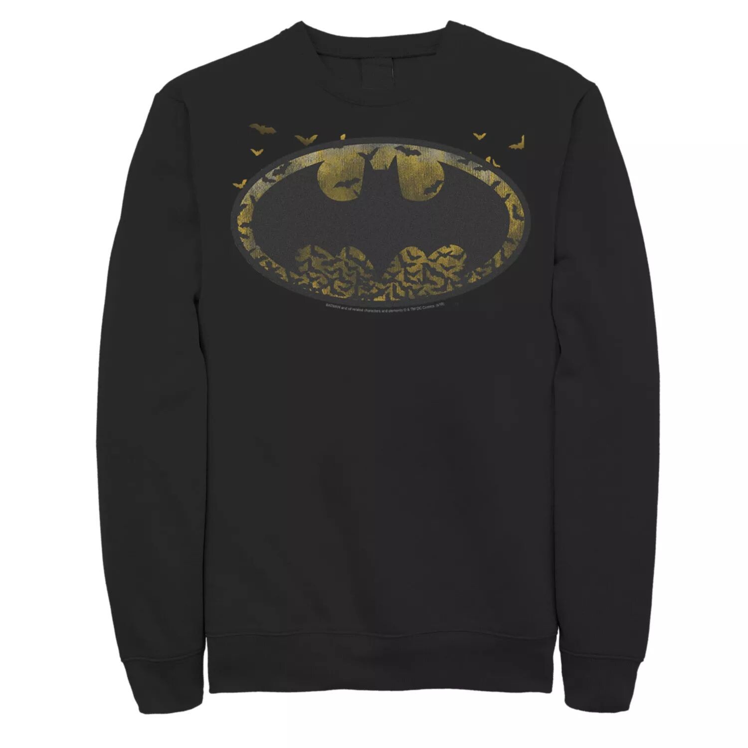 Мужской свитшот с логотипом Batman Flying Bats DC Comics, черный
Мужской свитшот с логотипом Batman Flying Bats DC Comics, черный