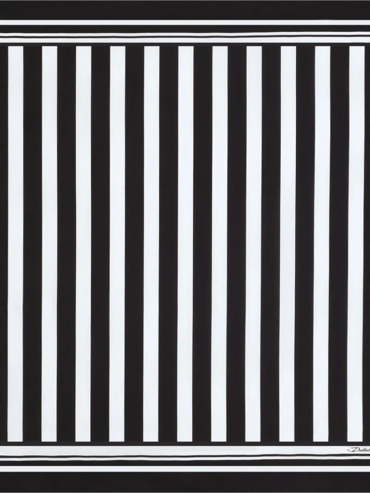 Dolce & Gabbana шарф в полоску, черный
Dolce & Gabbana шарф в полоску, черный