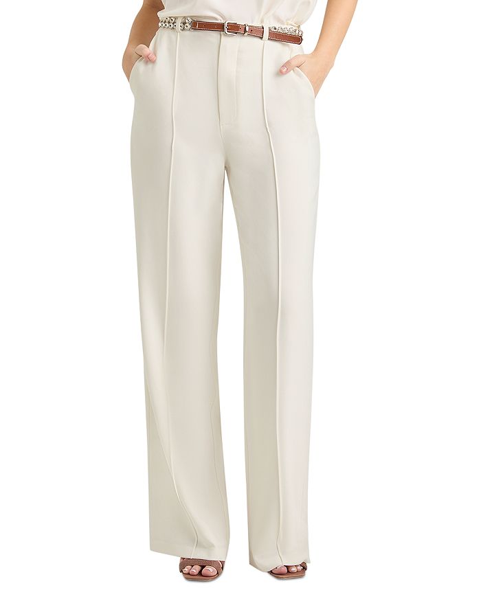 Брюки Ester с поясом из страз Cinq à Sept, слоновая кость/кремовый
Брюки Ester с поясом из страз Cinq à Sept, слоновая кость/кремовый