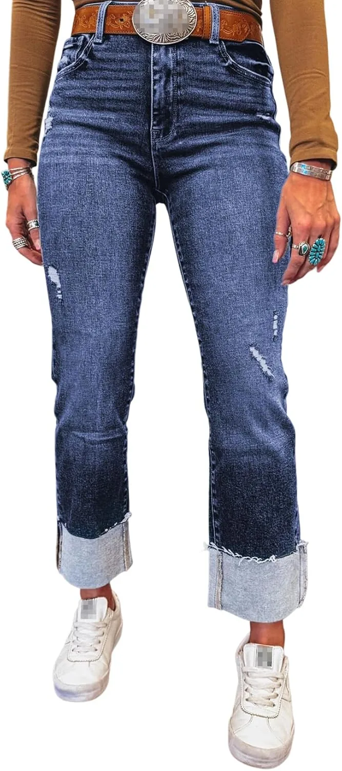 Женские джинсы с высокой талией прямого кроя Xadsfeel
Женские джинсы с высокой талией прямого кроя Xadsfeel