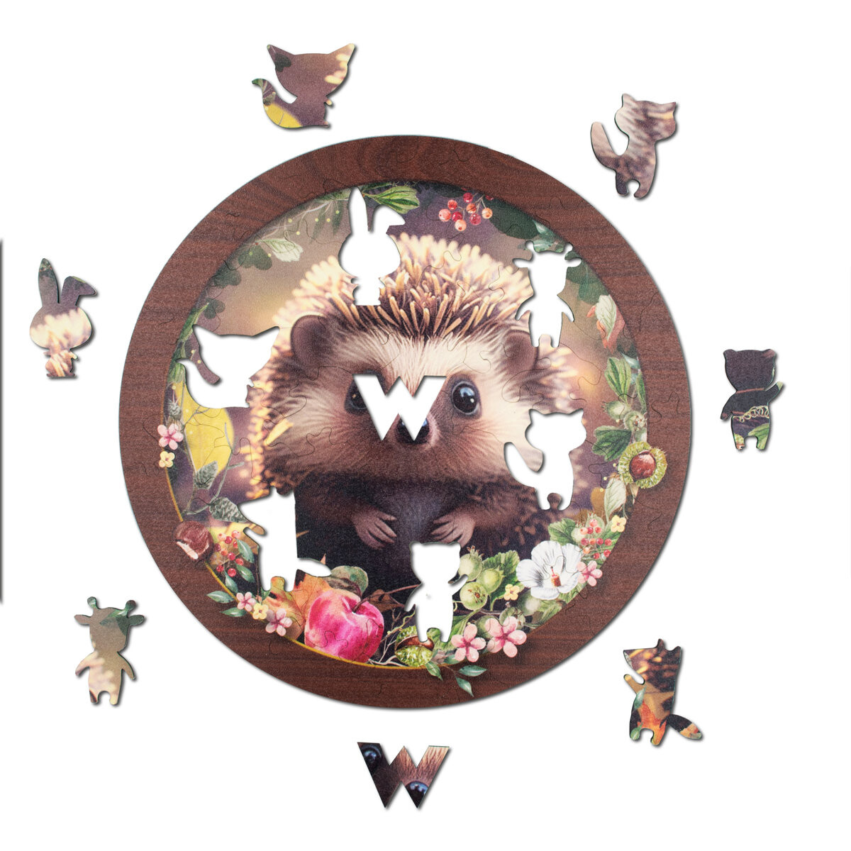 Деревянный пазл Милый ёжик 40 деталей XL Wood You Do
Деревянный пазл Милый ёжик 40 деталей XL Wood You Do