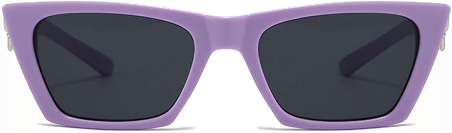 Солнцезащитные очки Willochra прямоугольной формы в стиле ретро с бантом для женщин и мужчин, винтажные квадратные очки в стиле 90-х, модные в духе Y2K, маленькие, милые, для вечеринок, модель F27, Purple
Солнцезащитные очки Willochra прямоугольной формы в стиле ретро с бантом для женщин и мужчин, винтажные квадратные очки в стиле 90-х, модные в духе Y2K, маленькие, милые, для вечеринок, модель F27, Purple