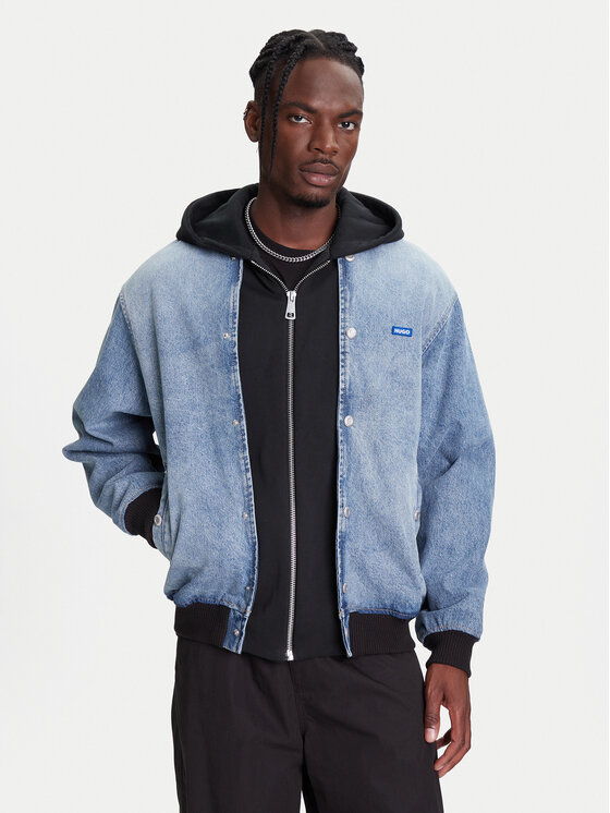 Свободный крой джинсовой куртки Enjo 50541735 Hugo, синий
Свободный крой джинсовой куртки Enjo 50541735 Hugo, синий