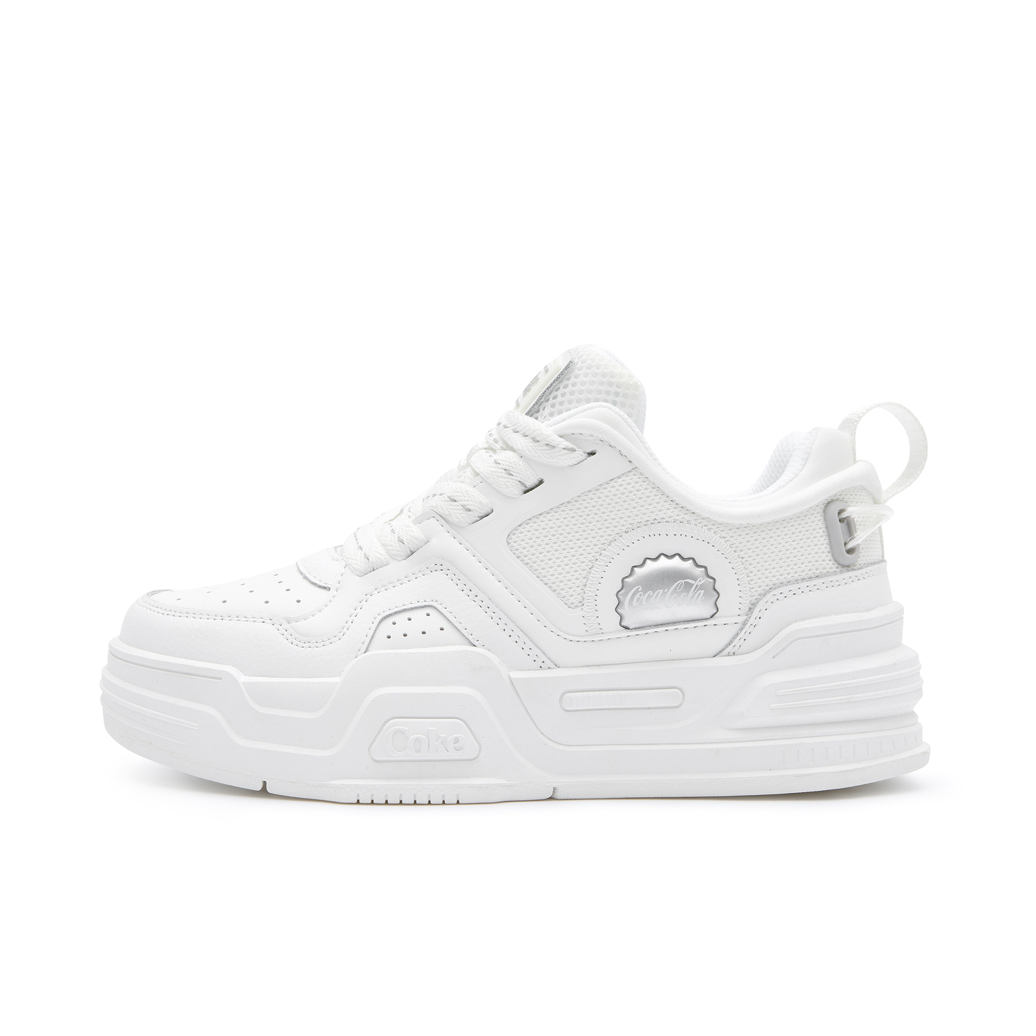 Низкие скейтерские кеды Unisex Coca-Cola, белый
Низкие скейтерские кеды Unisex Coca-Cola, белый