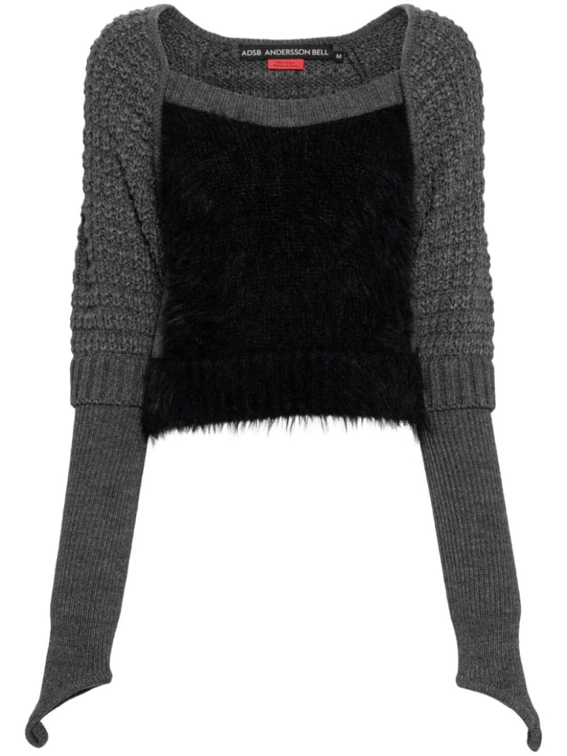 Andersson Bell пушистый топ крупной вязки, серый
Andersson Bell пушистый топ крупной вязки, серый
