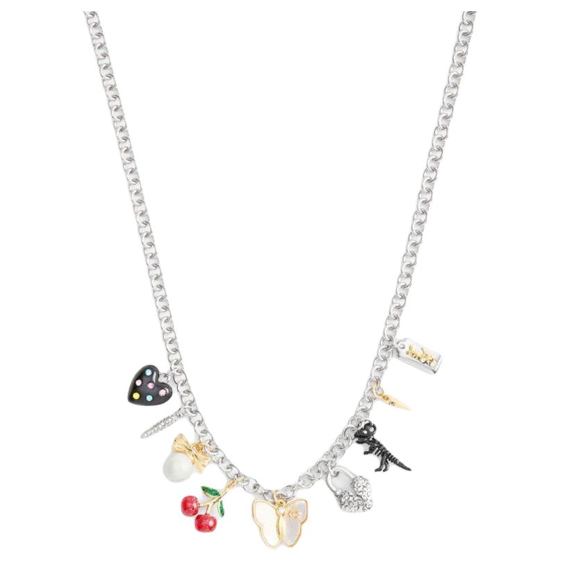 Эмалевые колье для женщин silver COACH, серебряный
Эмалевые колье для женщин silver COACH, серебряный