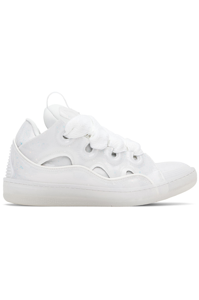 Кроссовки с блестками и цепью из кожи Lanvin, мультиколор
Кроссовки с блестками и цепью из кожи Lanvin, мультиколор