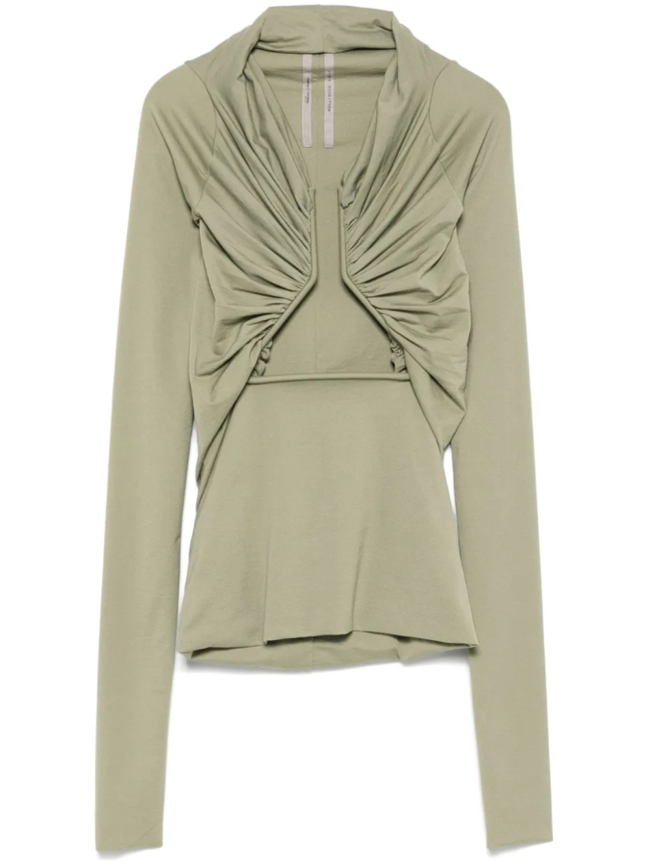 Топ из джерси Prong Rick Owens, зеленый
Топ из джерси Prong Rick Owens, зеленый