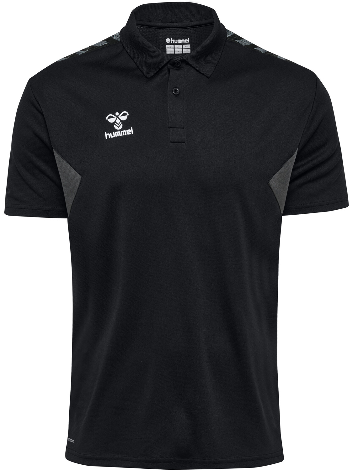 Поло Hummel Hmlauthentic Functional Polo, черный 
Поло Hummel Hmlauthentic Functional Polo, черный